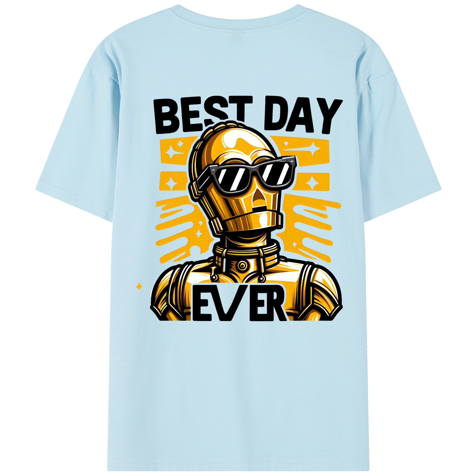 （画像用） スター・ウォーズ Star Wars 綿100％半袖Tシャツ（背面プリント）